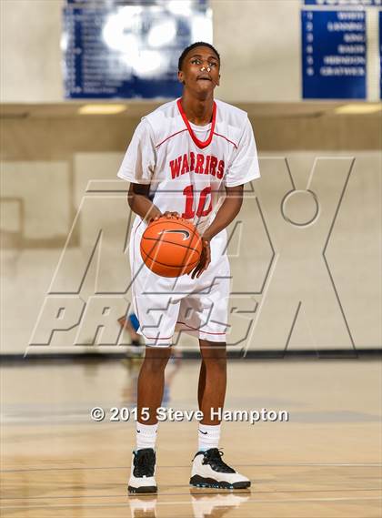 Thumbnail 2 in Jenkins vs. Winston-Salem Prep (Hilton Invitational) photogallery.