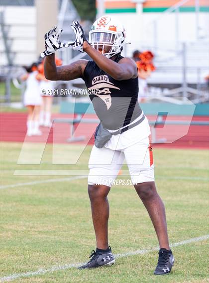 Thumbnail 1 in Seminole Seminoles vs. Jones Fightin' Tigers (Kickoff Classic) photogallery.