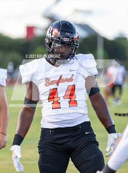 Thumbnail 1 in Seminole Seminoles vs. Jones Fightin' Tigers (Kickoff Classic) photogallery.