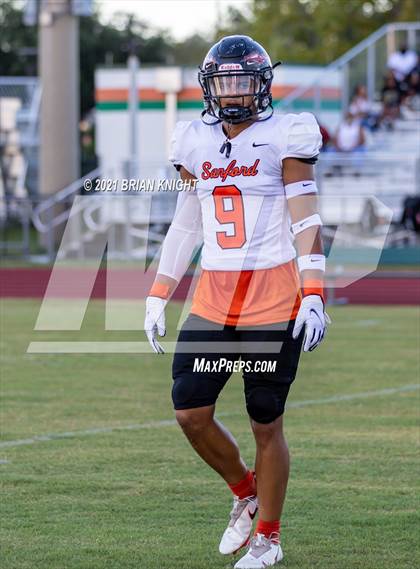 Thumbnail 2 in Seminole Seminoles vs. Jones Fightin' Tigers (Kickoff Classic) photogallery.