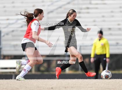 Thumbnail 3 in Gray's Creek vs Hoke County (Kicking for Cancer Girls Soccer Jamboree) photogallery.
