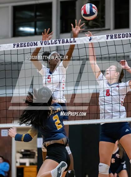 Thumbnail 1 in Northwood Temple Academy vs Freedom Christian Academy (SAC Conference Finals) photogallery.