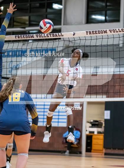 Thumbnail 1 in Northwood Temple Academy vs Freedom Christian Academy (SAC Conference Finals) photogallery.