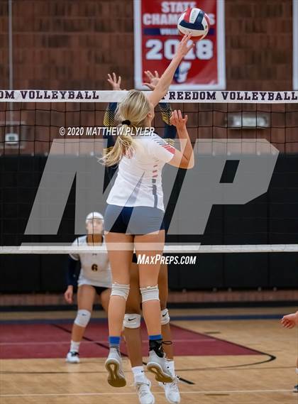 Thumbnail 2 in Northwood Temple Academy vs Freedom Christian Academy (SAC Conference Finals) photogallery.