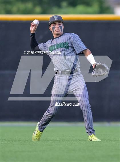 Thumbnail 3 in Mansfield Timberview @ Trimble Tech (UIL 5A Baseball Division II Region I Bi-District) photogallery.