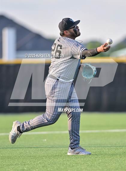 Thumbnail 3 in Mansfield Timberview @ Trimble Tech (UIL 5A Baseball Division II Region I Bi-District) photogallery.