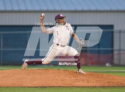 Thumbnail 3 in Mansfield Timberview @ Trimble Tech (UIL 5A Baseball Division II Region I Bi-District) photogallery.