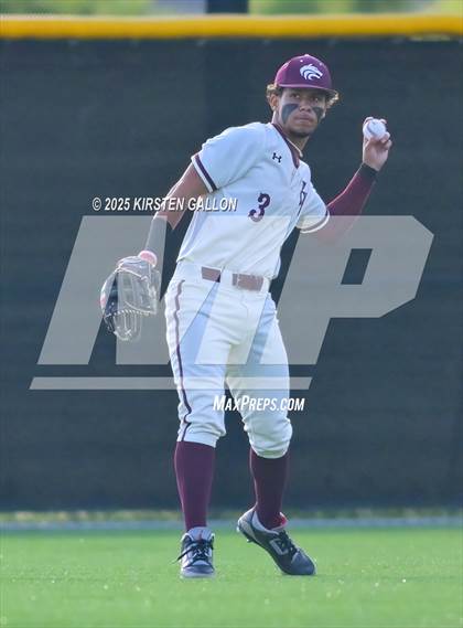 Thumbnail 2 in Mansfield Timberview @ Trimble Tech (UIL 5A Baseball Division II Region I Bi-District) photogallery.