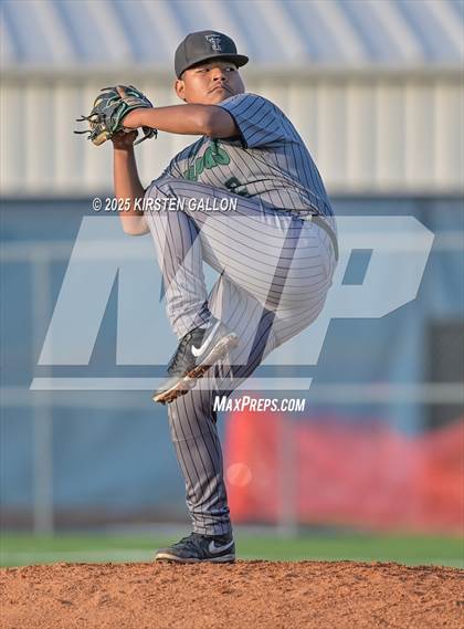 Thumbnail 2 in Mansfield Timberview @ Trimble Tech (UIL 5A Baseball Division II Region I Bi-District) photogallery.