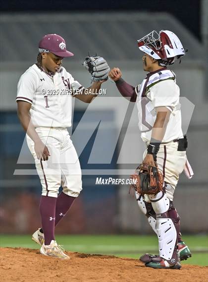 Thumbnail 2 in Mansfield Timberview @ Trimble Tech (UIL 5A Baseball Division II Region I Bi-District) photogallery.