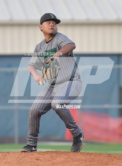 Thumbnail 2 in Mansfield Timberview @ Trimble Tech (UIL 5A Baseball Division II Region I Bi-District) photogallery.