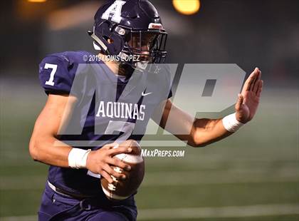 Thumbnail 1 in Clayton Valley Charter vs. Aquinas (CIF State DIV 2AA Final) photogallery.