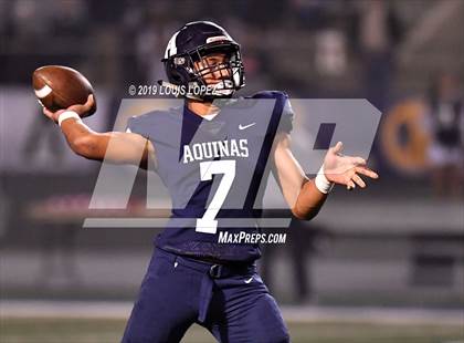 Thumbnail 2 in Clayton Valley Charter vs. Aquinas (CIF State DIV 2AA Final) photogallery.