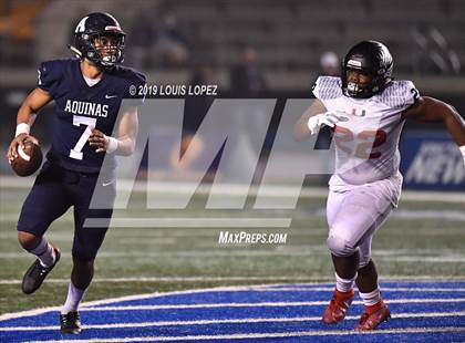Thumbnail 3 in Clayton Valley Charter vs. Aquinas (CIF State DIV 2AA Final) photogallery.