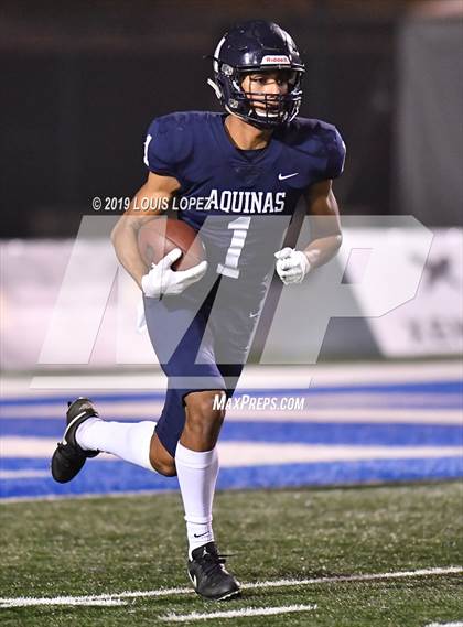 Thumbnail 2 in Clayton Valley Charter vs. Aquinas (CIF State DIV 2AA Final) photogallery.
