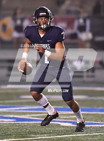 Thumbnail 2 in Clayton Valley Charter vs. Aquinas (CIF State DIV 2AA Final) photogallery.