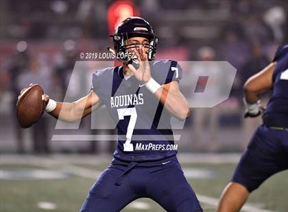 Thumbnail 2 in Clayton Valley Charter vs. Aquinas (CIF State DIV 2AA Final) photogallery.