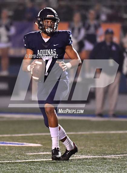 Thumbnail 1 in Clayton Valley Charter vs. Aquinas (CIF State DIV 2AA Final) photogallery.