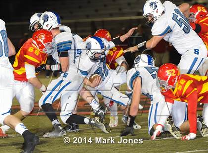 Thumbnail 2 in Seton Catholic vs. Snowflake (AIA D4 Playoff) photogallery.