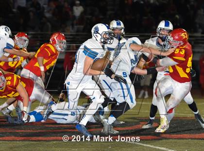 Thumbnail 3 in Seton Catholic vs. Snowflake (AIA D4 Playoff) photogallery.