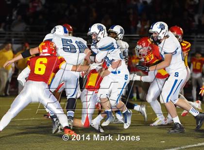 Thumbnail 2 in Seton Catholic vs. Snowflake (AIA D4 Playoff) photogallery.