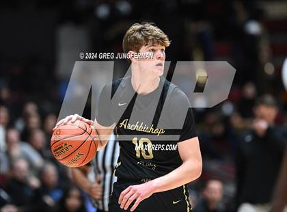 Thumbnail 1 in Archbishop Riordan vs. Archbishop Mitty (CIF CCS Open Final)  photogallery.