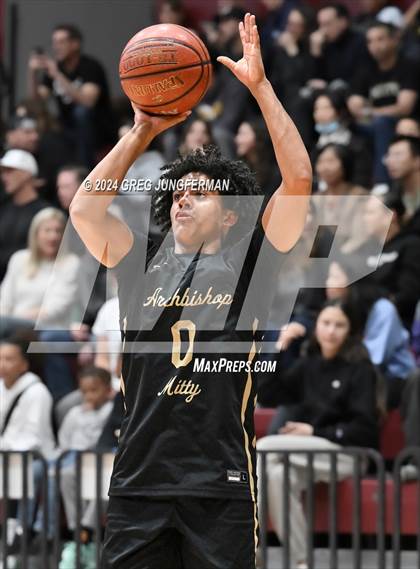 Thumbnail 3 in Archbishop Riordan vs. Archbishop Mitty (CIF CCS Open Final)  photogallery.