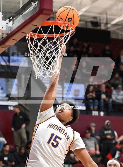 Thumbnail 3 in Archbishop Riordan vs. Archbishop Mitty (CIF CCS Open Final)  photogallery.