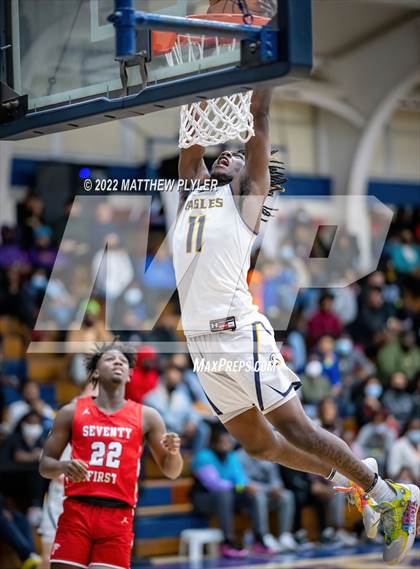 Thumbnail 2 in Northwood Temple Academy vs. Seventy-First (MLK Dream Jam at Terry Sanford) photogallery.