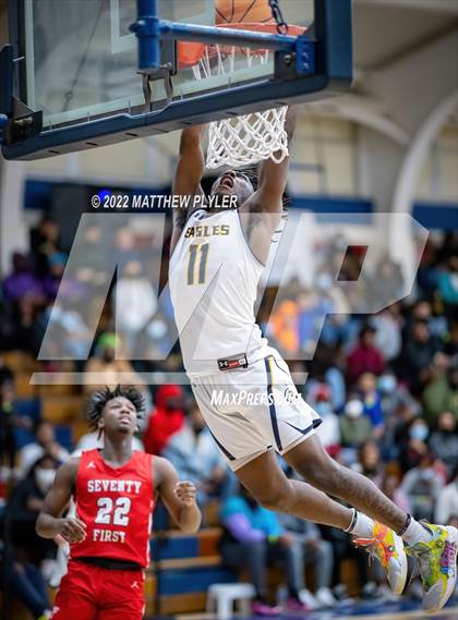 Thumbnail 3 in Northwood Temple Academy vs. Seventy-First (MLK Dream Jam at Terry Sanford) photogallery.