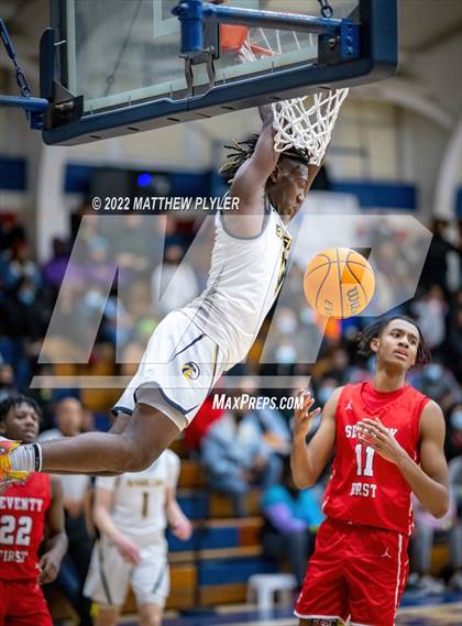 Thumbnail 3 in Northwood Temple Academy vs. Seventy-First (MLK Dream Jam at Terry Sanford) photogallery.