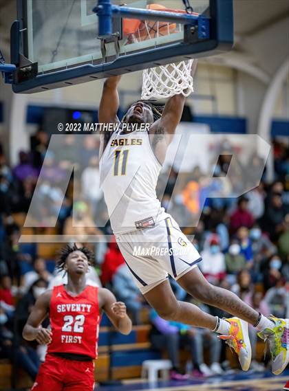 Thumbnail 1 in Northwood Temple Academy vs. Seventy-First (MLK Dream Jam at Terry Sanford) photogallery.