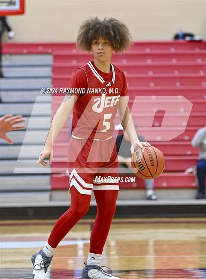 Thumbnail 2 in South Bend Riley vs Jeffersonville (Fishers Holiday Classic) photogallery.