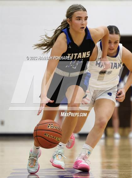 Thumbnail 1 in Marian vs. Papillion-LaVista South (Metro Tournament) photogallery.
