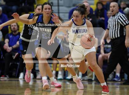 Thumbnail 3 in Marian vs. Papillion-LaVista South (Metro Tournament) photogallery.