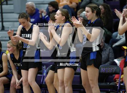 Thumbnail 1 in Marian vs. Papillion-LaVista South (Metro Tournament) photogallery.