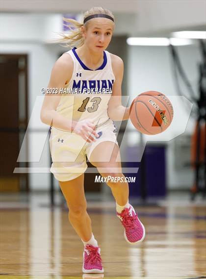 Thumbnail 1 in Marian vs. Papillion-LaVista South (Metro Tournament) photogallery.
