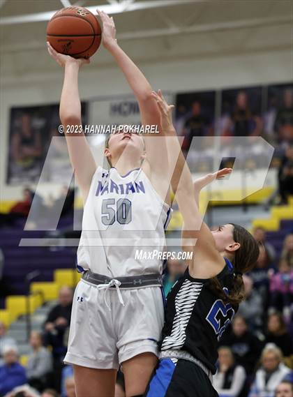 Thumbnail 2 in Marian vs. Papillion-LaVista South (Metro Tournament) photogallery.