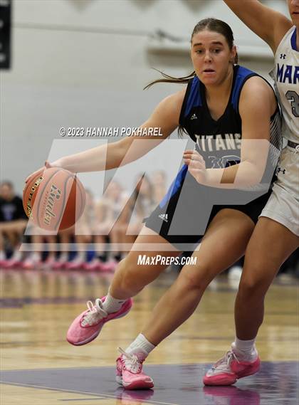 Thumbnail 2 in Marian vs. Papillion-LaVista South (Metro Tournament) photogallery.