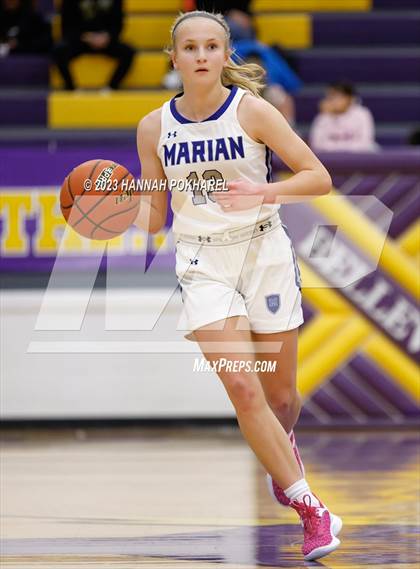 Thumbnail 2 in Marian vs. Papillion-LaVista South (Metro Tournament) photogallery.