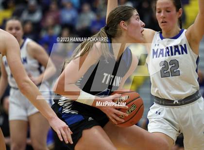 Thumbnail 3 in Marian vs. Papillion-LaVista South (Metro Tournament) photogallery.