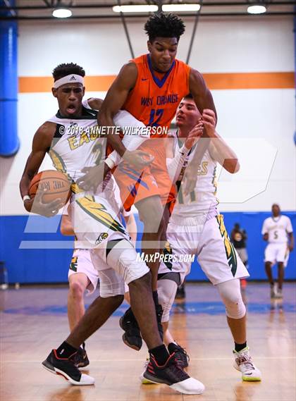 Thumbnail 2 in Central Florida Christian Academy vs. West Orange (Cancer Awareness Classic) photogallery.