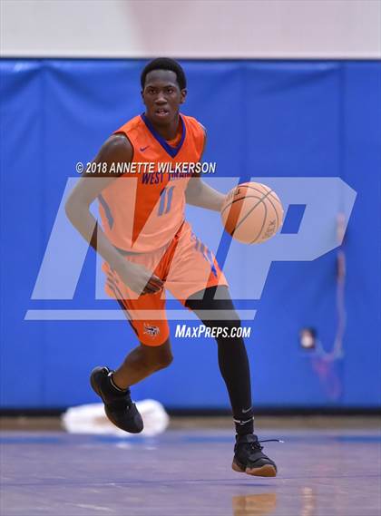 Thumbnail 2 in Central Florida Christian Academy vs. West Orange (Cancer Awareness Classic) photogallery.
