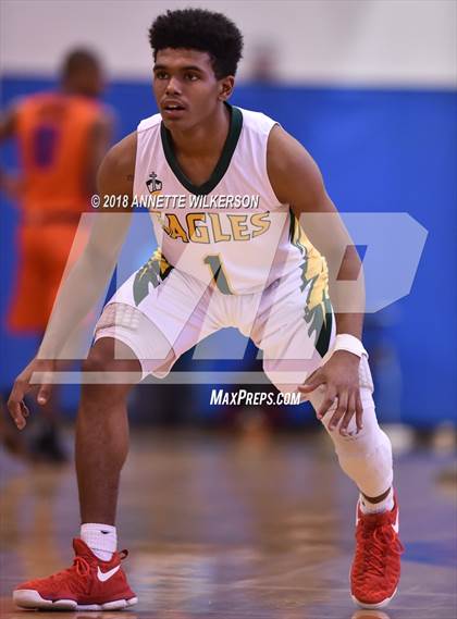 Thumbnail 3 in Central Florida Christian Academy vs. West Orange (Cancer Awareness Classic) photogallery.