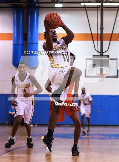 Thumbnail 3 in Central Florida Christian Academy vs. West Orange (Cancer Awareness Classic) photogallery.