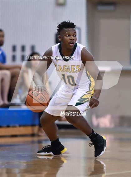 Thumbnail 2 in Central Florida Christian Academy vs. West Orange (Cancer Awareness Classic) photogallery.