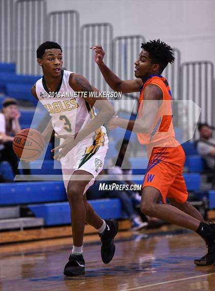 Thumbnail 3 in Central Florida Christian Academy vs. West Orange (Cancer Awareness Classic) photogallery.