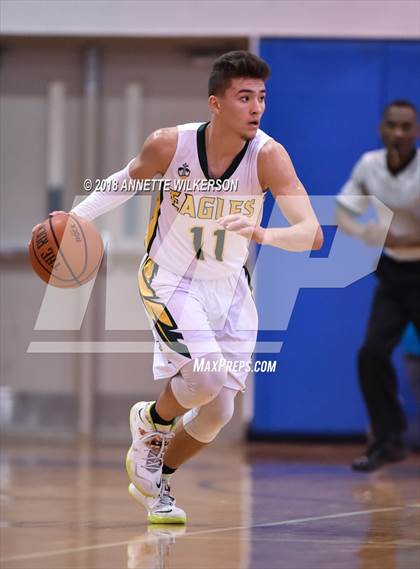 Thumbnail 2 in Central Florida Christian Academy vs. West Orange (Cancer Awareness Classic) photogallery.