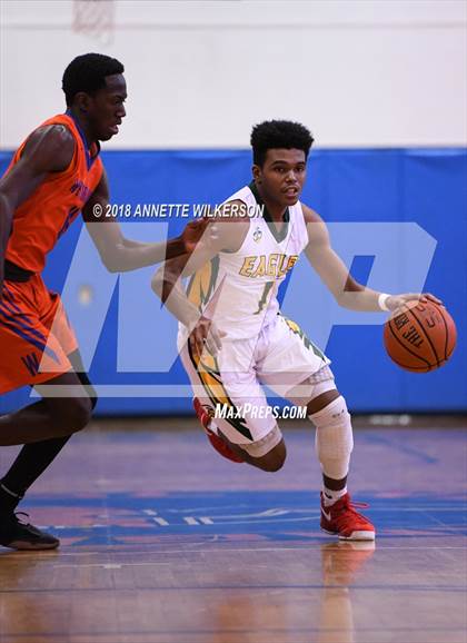 Thumbnail 3 in Central Florida Christian Academy vs. West Orange (Cancer Awareness Classic) photogallery.