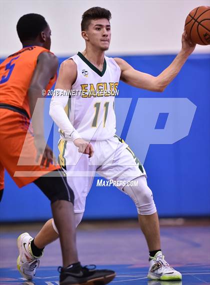 Thumbnail 2 in Central Florida Christian Academy vs. West Orange (Cancer Awareness Classic) photogallery.